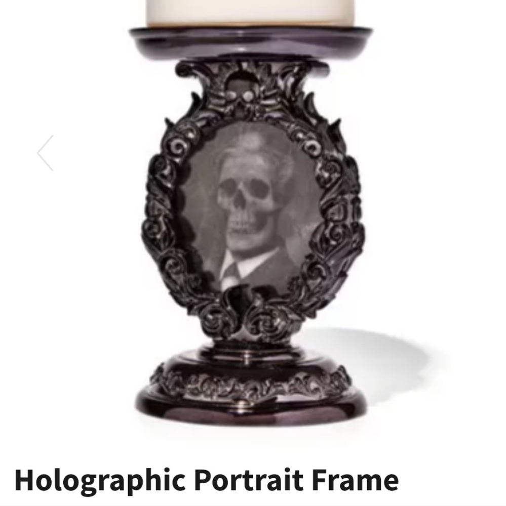 Bath & Body Works Holographic Potrait Frame Candle Holder - Picture 2 of 5